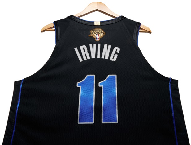 Kyrie irving black finals jersey outlet